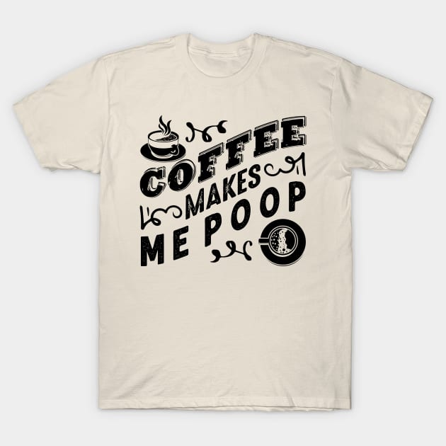 Lettering Coffee T-Shirt by Saldi